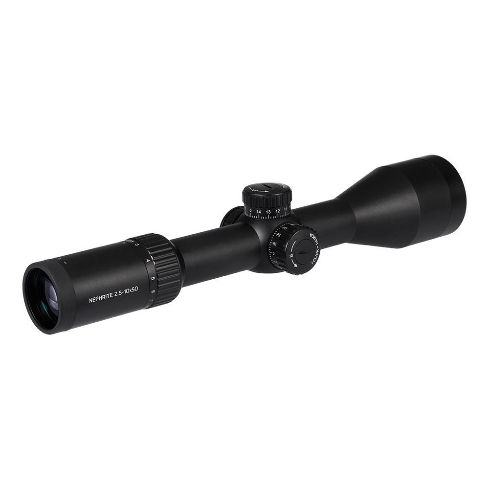 Прицел оптический Gaut Nephrite 2.5-10x50, сетка 61 (Half MD), подсв. красная, 30мм, поправки 1/4МОА. Фото №3 Прицел оптический Gaut Nephrite 2.5-10x50, сетка 61 (Half MD), подсв. красная, 30мм, поправки 1/4МОА. Фото №3