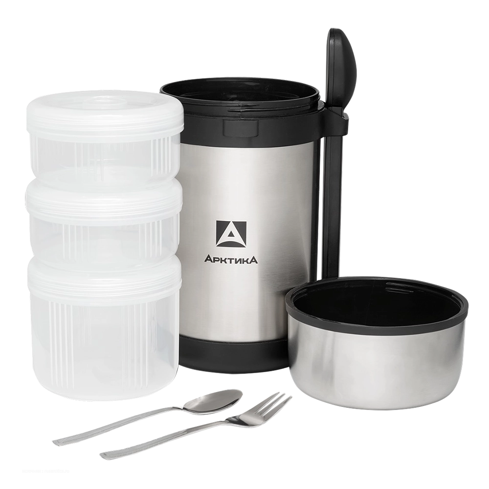 Термос "Арктика", с 3-мя контейнер для второго 1,5л . Фото №3 Термос "Арктика", с 3-мя контейнер для второго 1,5л . Фото №3