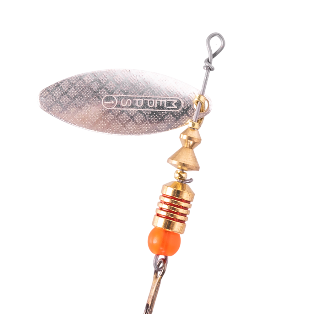 Блесна вращающаяся Mepps Aglia Long №1, 4,5гр, цвет (Silver) серебро. Фото №2