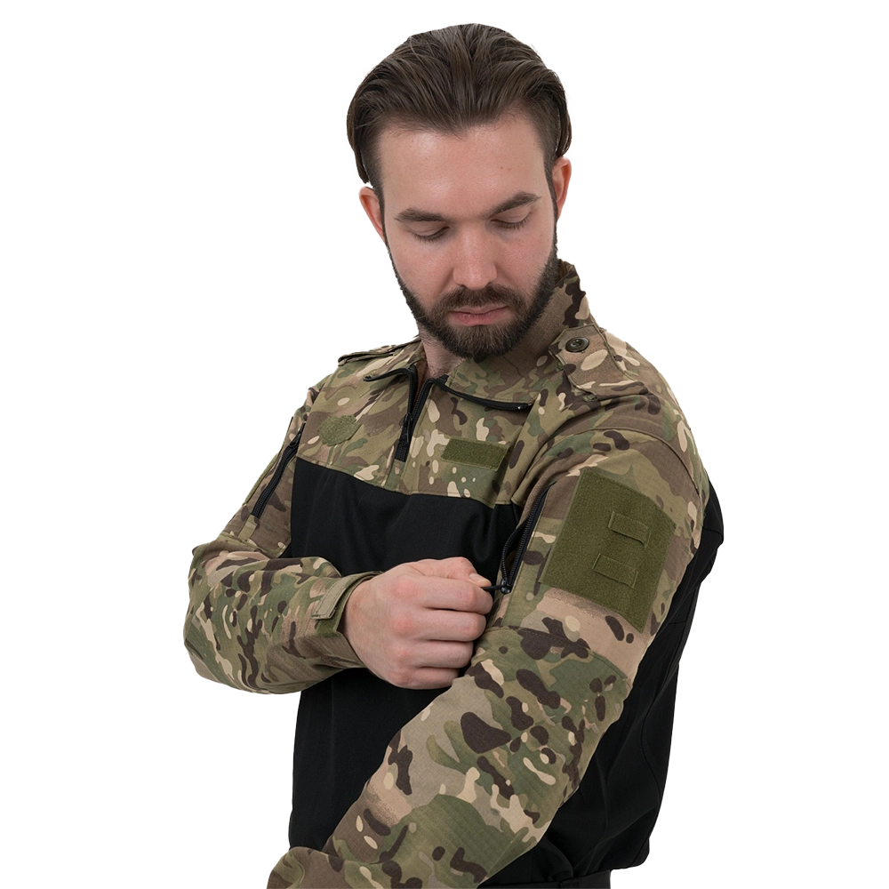 Футболка Remington Tactical Frog Long Sleeve Zipper Collar CP р. XL. Фото №4