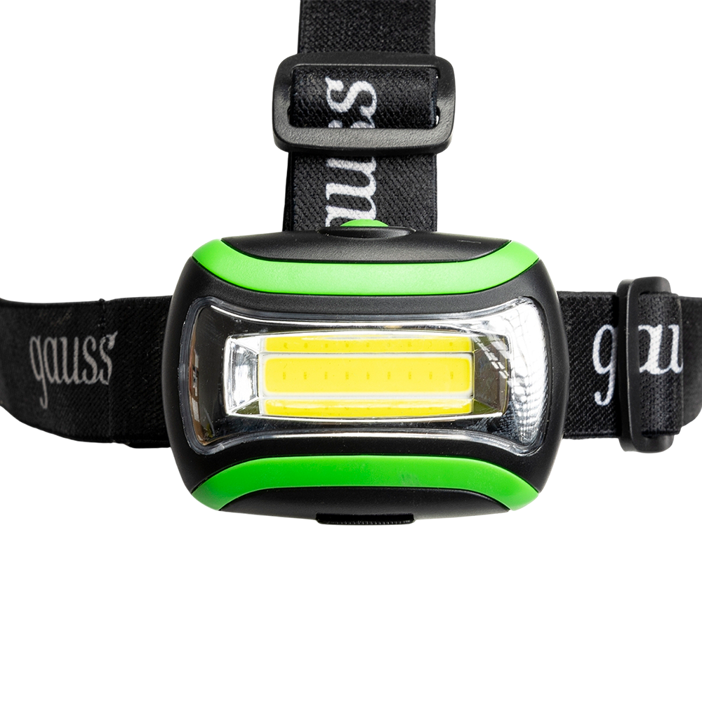 Фонарь налобный Gauss модель GFL307 3W 180lm 3xААА LED 1/12/72. Фото №4