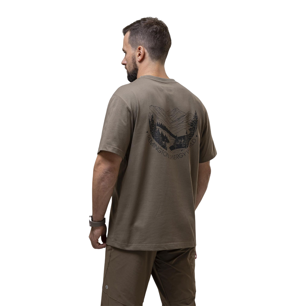 Футболка Remington Elbrus Green Grey р. 4XL. Фото №6