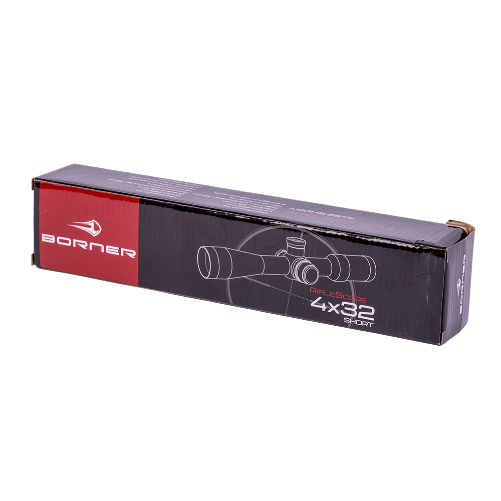 Прицел оптический Borner 4х32S. Фото №1