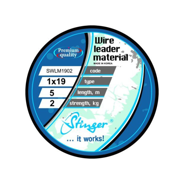 Поводковый материал 49 нитей SWLM4924 24кг (5м). Фото №2