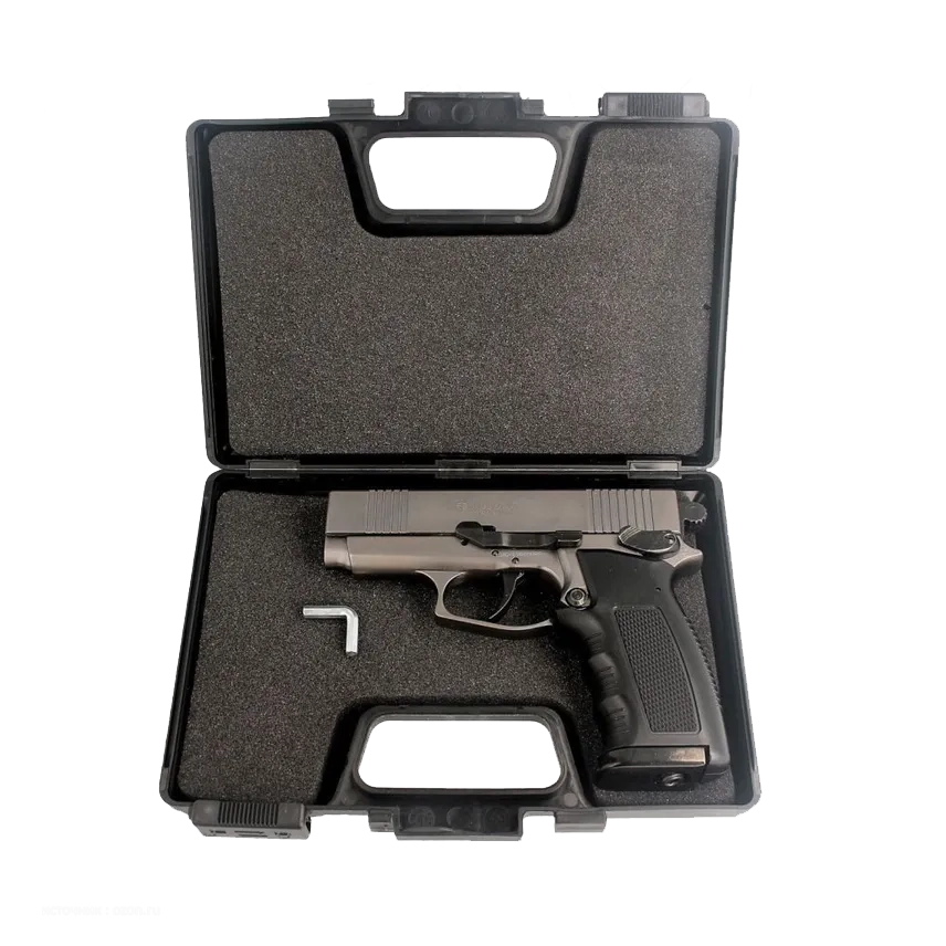 Пистолет пневматический EKOL ES 55 FUME, (никель) калибр 4,5 мм, 3 Дж. Фото №4