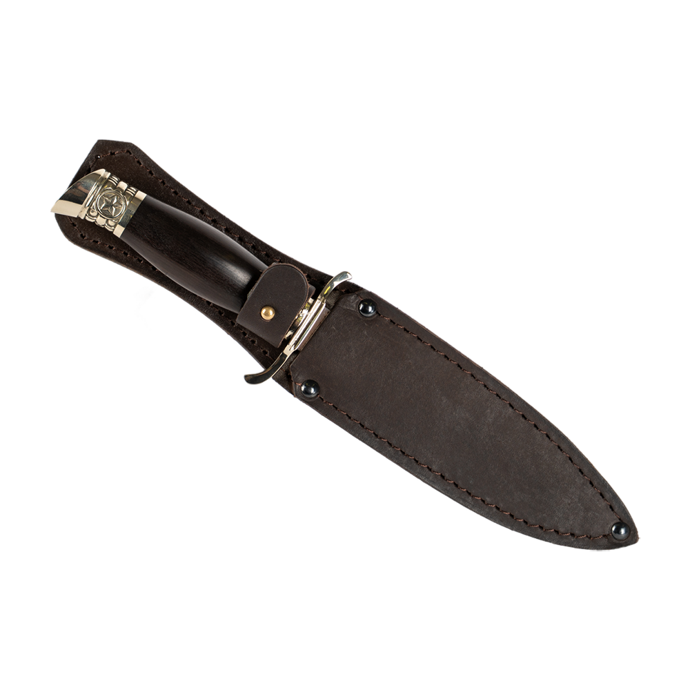 Нож МС "Разведчик", сталь 690,литье звезда, рукоять граб. Фото №8