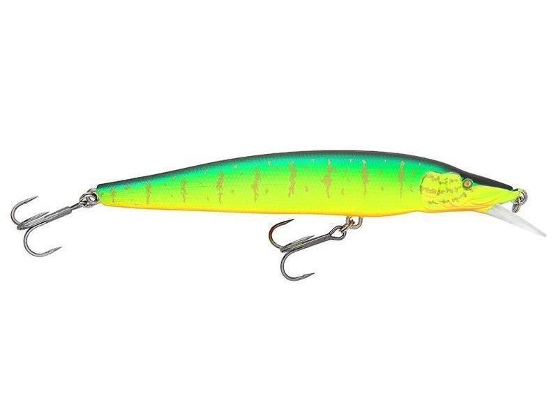 Воблер ADUSTA Jerk Spiker 130SP 19гр (#004 Hot Tiger). Фото №1