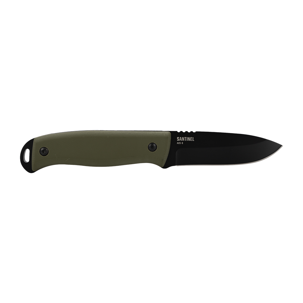 Нож туристический с фикс. лезвием Remington Sentinel Dark Green. Фото №1 Нож туристический с фикс. лезвием Remington Sentinel Dark Green. Фото №1