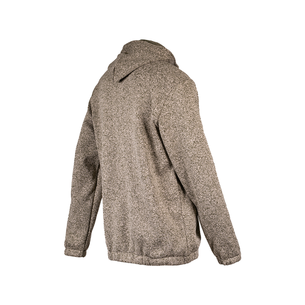 Толстовка Малахит / трикотаж на флисе / меланж-олива ((46 / 170-176)). Фото №4 Толстовка Малахит / трикотаж на флисе / меланж-олива ((46 / 170-176)). Фото №4