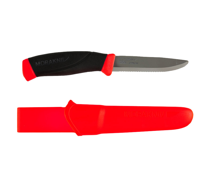 Нож Mora Knife Companion F Rescue туристический, клинок 100х2,4мм. 57-59 HRC. Фото №2