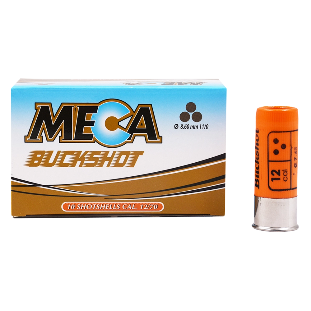 Патрон Meca 12/70 Buck Shoter/карт 7,8 (34гр) (в пачке 10шт). Фото №2