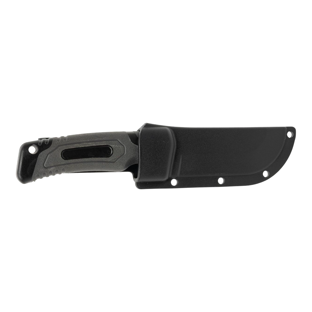 Нож туристический 4418A, клинок нержавеющая сталь, рукоять пластик/резина (Ярхант). Фото №3