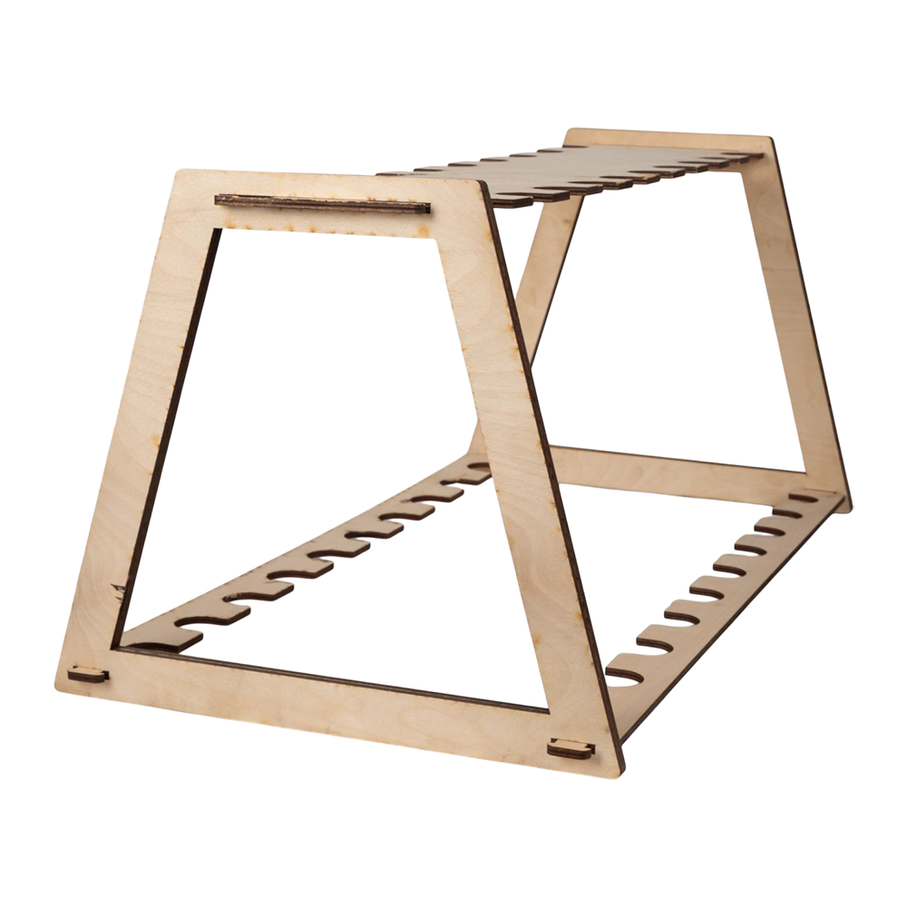 Стойка для зимних удилищ, по 20шт,. разборная из фанеры. Фото №1