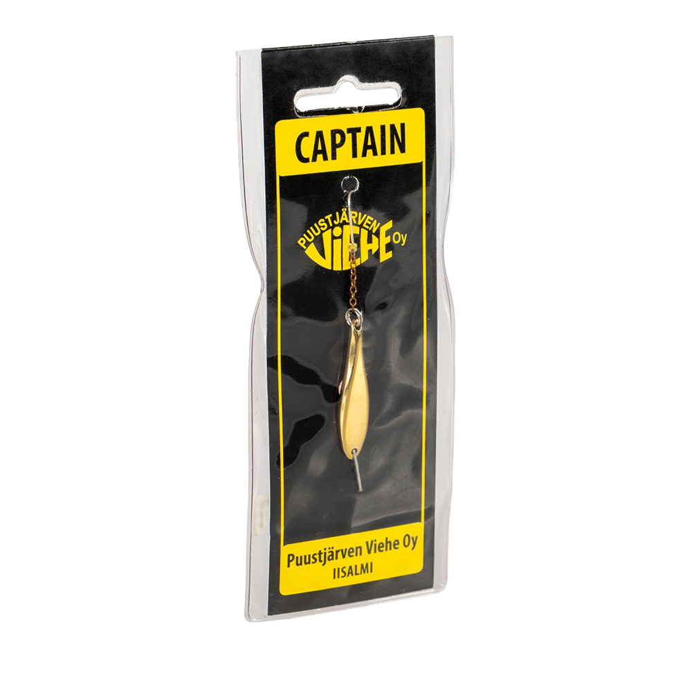 Блесна Puustjarven Captain 38мм, 5гр, цвет (Kup/Mes) цепочка-крючок. Фото №2
