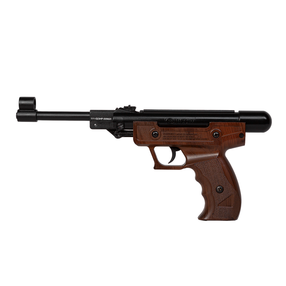 Пистолет пневматический BLOW H-01, калибр 4,5 мм (пластик имитация дерева). Фото №3 Пистолет пневматический BLOW H-01, калибр 4,5 мм (пластик имитация дерева). Фото №3