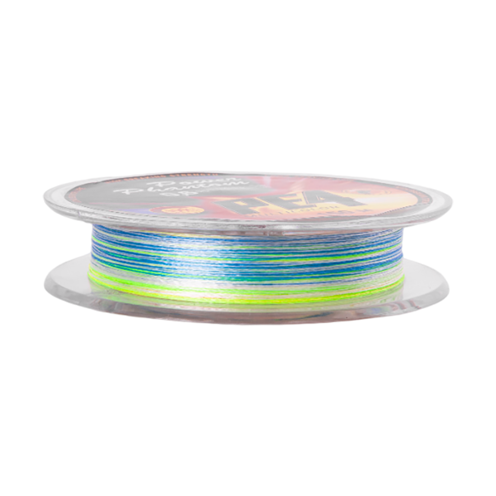 Шнур Power Phantom PE4, 150м, 5 цветов #0,6, 0,12мм, 5,9кг. Фото №3