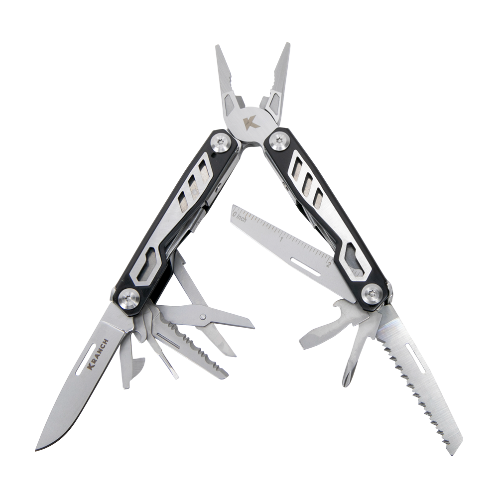 Мультиинструмент Kranch B-734, black . Фото №5