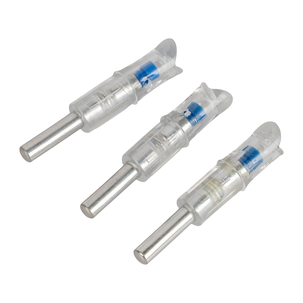 Хвостовик светящийся Centershot 7.62mm для арбалетных стрел синий 3шт.. Фото №1