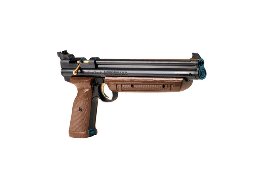 Пистолет пневматический Crosman 1377 С (пласт. коричн., накачка), калибр 4,5 мм. Фото №2 Пистолет пневматический Crosman 1377 С (пласт. коричн., накачка), калибр 4,5 мм. Фото №2