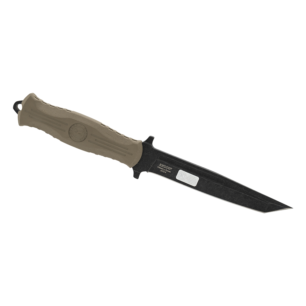 Нож Кизляр "НР-19" (рукоять эластрон), цвет: пустынный. Фото №2