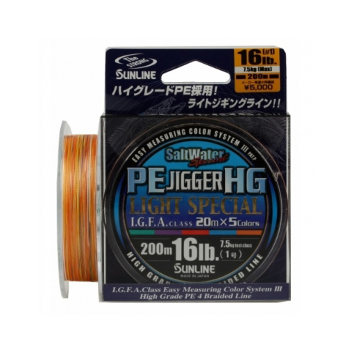 Шнур плетеный Sunline SALTWATER SPECIAL PE JIGGER 8 HG 200M 40LB/#2.5. Фото №1 Шнур плетеный Sunline SALTWATER SPECIAL PE JIGGER 8 HG 200M 40LB/#2.5. Фото №1