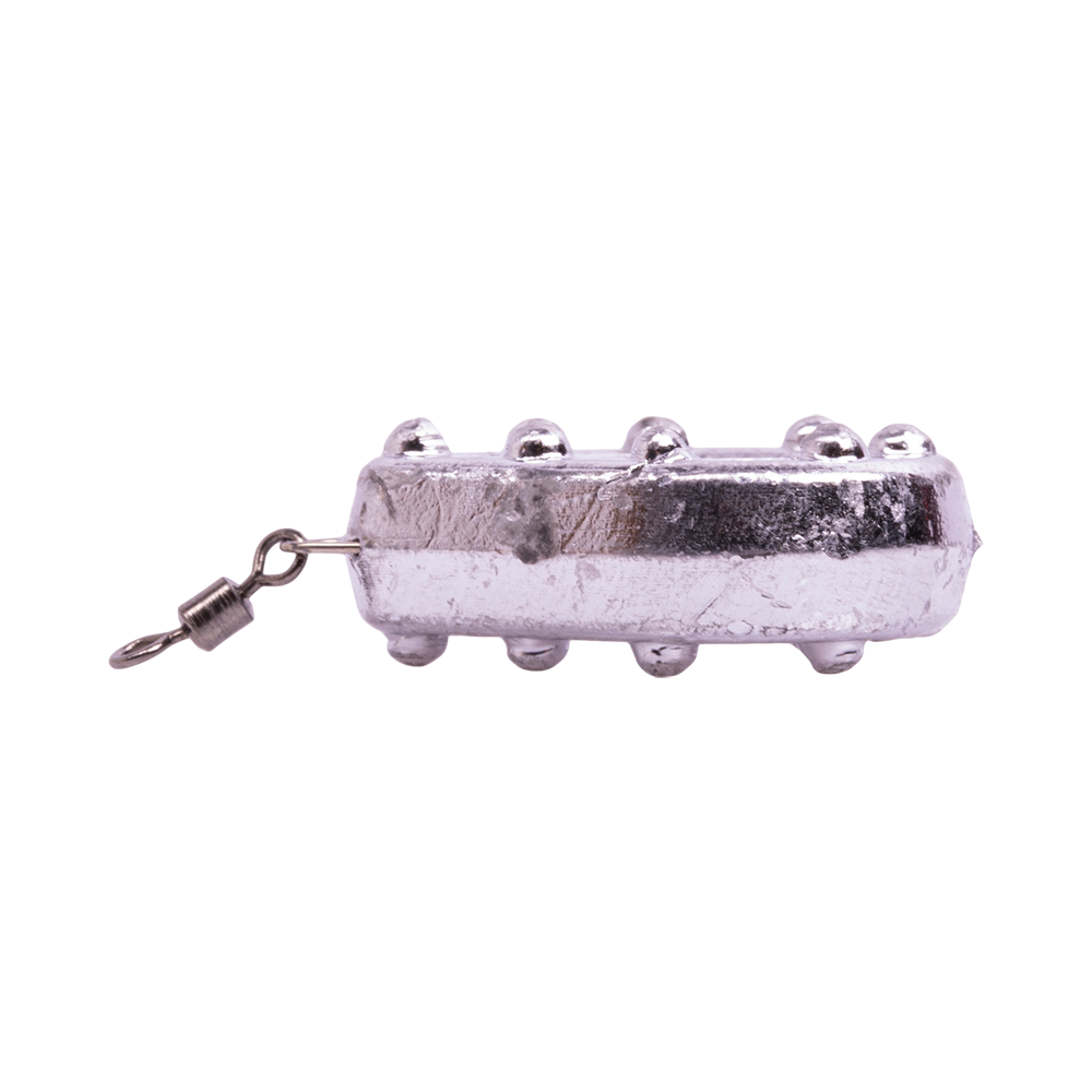 Груз "Капля-рамка" с ушком и вертлюгом, 80гр. Фото №2