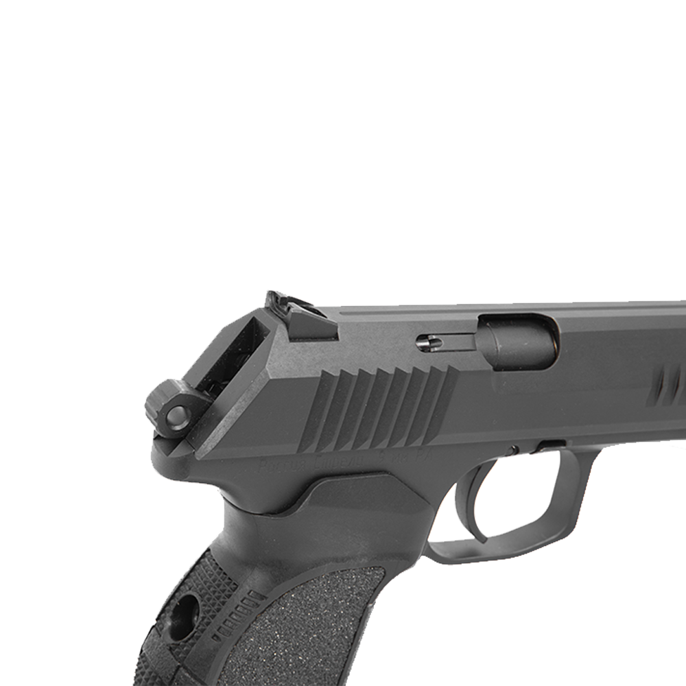 Пистолет ООП МП9 исп-01. (Стрела), черный, калибр 9мм. РА. Фото №3