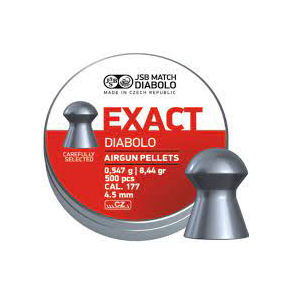 Пуля пневматическая "JSB Diabolo Exact", калибр 4,51мм, 0,547гр, 8,44gr (500 шт) (в кор 50 шт). Фото №2