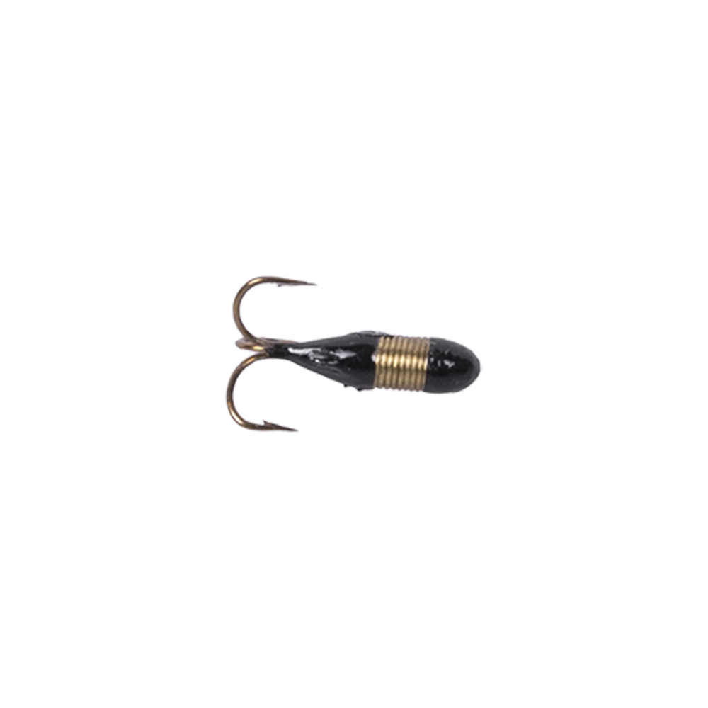 Мормышка Чёрт в рубашке 10мм (латунь), 10 шт/упак. Фото №1