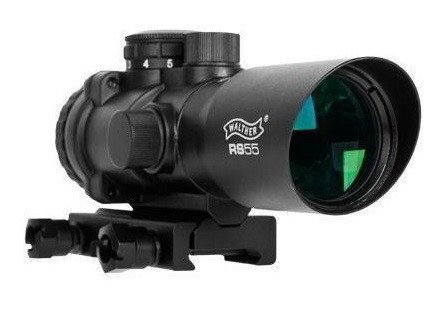 Прицел оптический Walther RS55 4x32 CI (спец. крепление монолит, шкала кр. подсветка). Фото №1 Прицел оптический Walther RS55 4x32 CI (спец. крепление монолит, шкала кр. подсветка). Фото №1