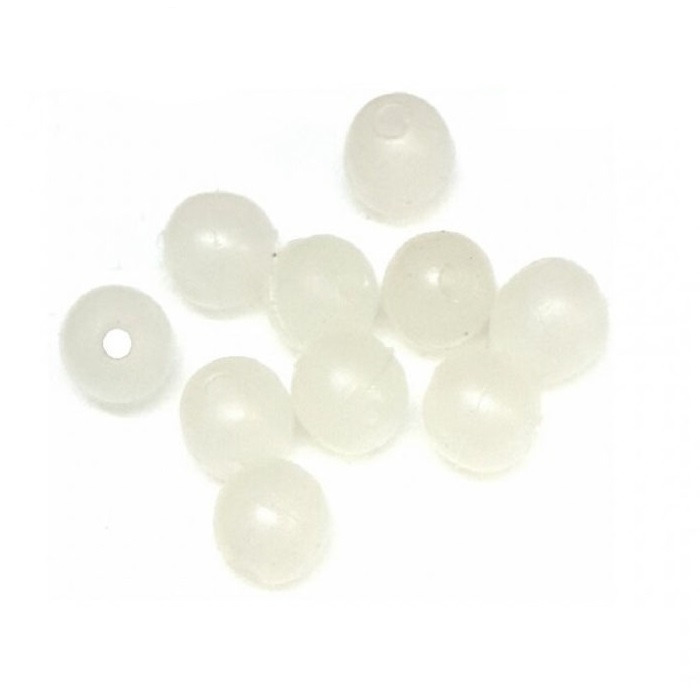 Бусина силиконовая d11мм прозрачная (10шт) (Три кита). Фото №1