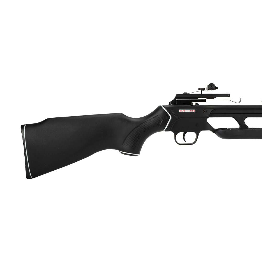 Арбалет Remington Jaeger, рекурсивный, black, плечи, тетива, стремя, крепеж, стрелы 2 шт., законцовки. Фото №2