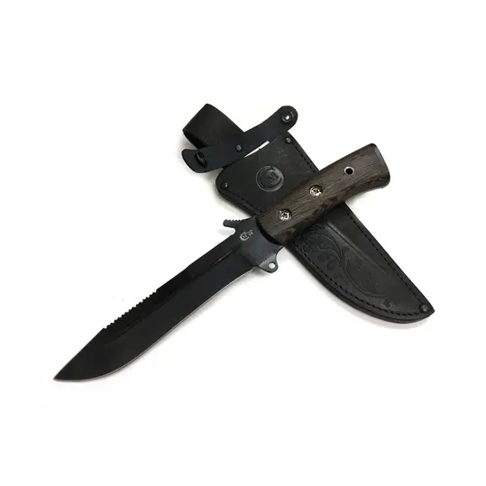 Нож "Мангуст" ст.ELMAX,литье,черное дерево (ИП Семина). Фото №1 Нож "Мангуст" ст.ELMAX,литье,черное дерево (ИП Семина). Фото №1