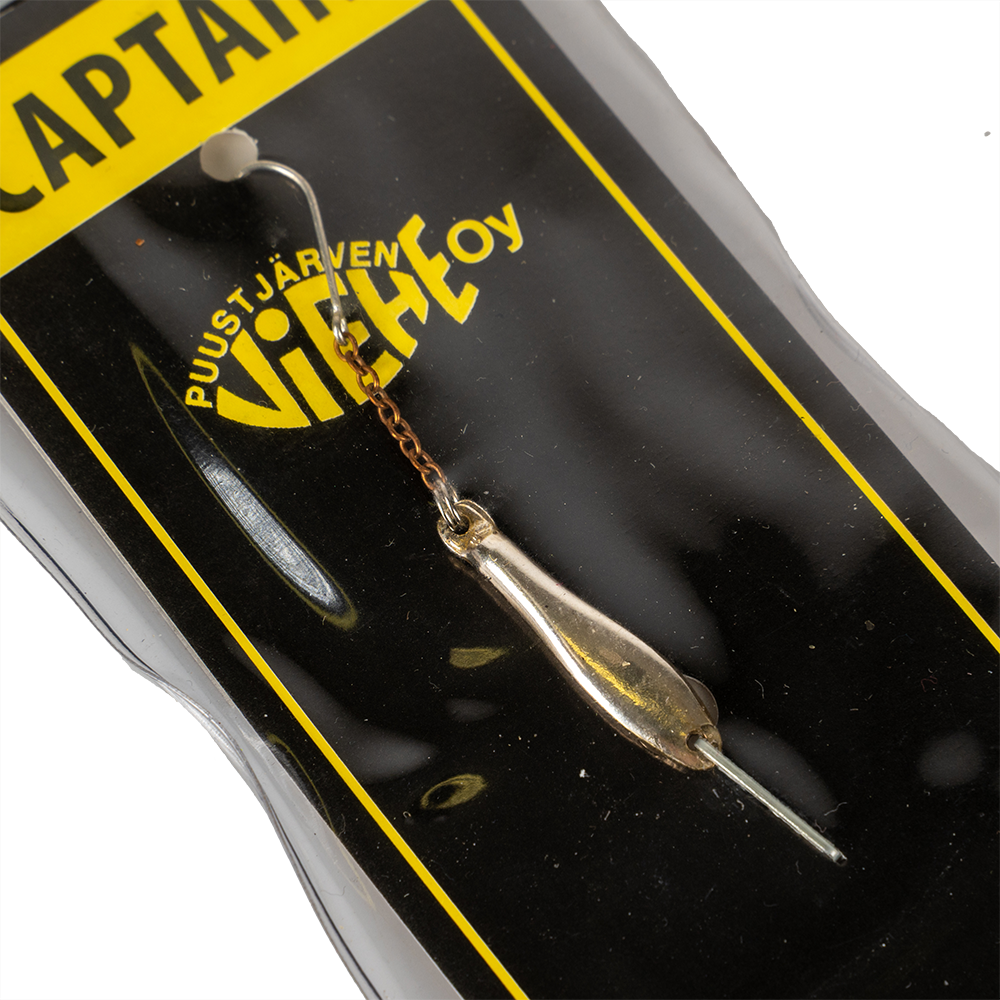 Блесна Puustjarven Captain 25мм, 5гр, цвет (Hop/Hop) цепочка-крючок. Фото №3