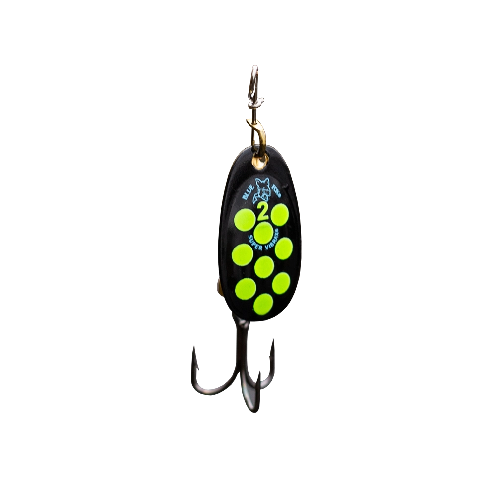 Блесна вращающаяся Blue Fox Vibrax Hot Pepper №2, 6гр, цвет (BYY) черный/желтый. Фото №3 Блесна вращающаяся Blue Fox Vibrax Hot Pepper №2, 6гр, цвет (BYY) черный/желтый. Фото №3