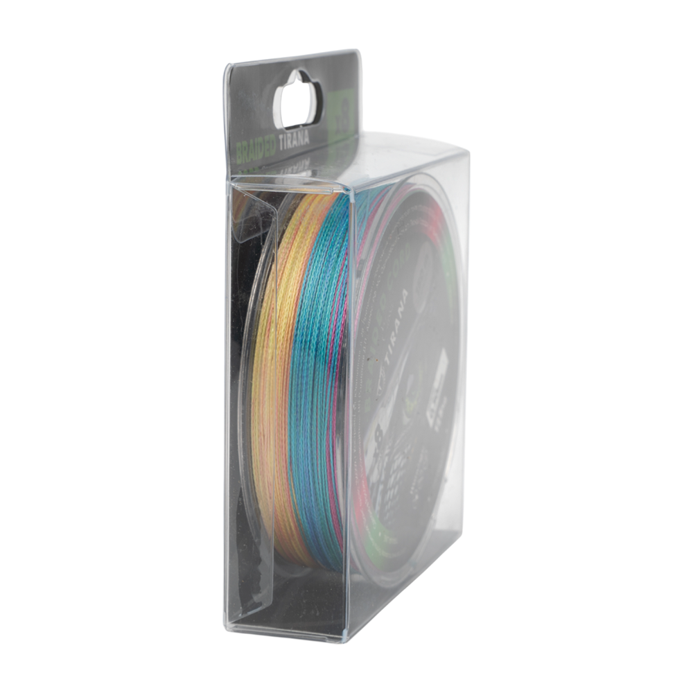 Шнур плетеный Tirana Classic X8 PE 150м, d0,30 (multicolor). Фото №3