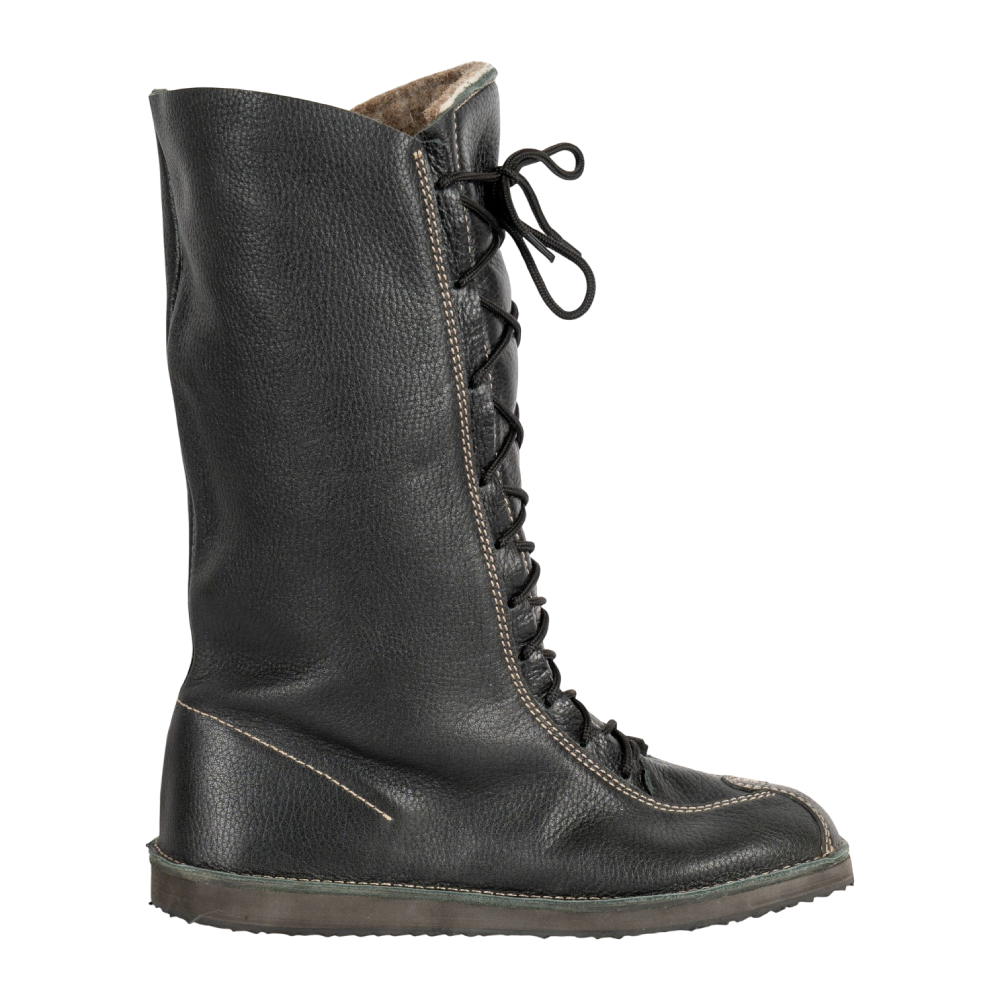 Ичиги ПОСКРЯКОВ (нат.кожа, со шнурками) черные р. 44. Фото №9