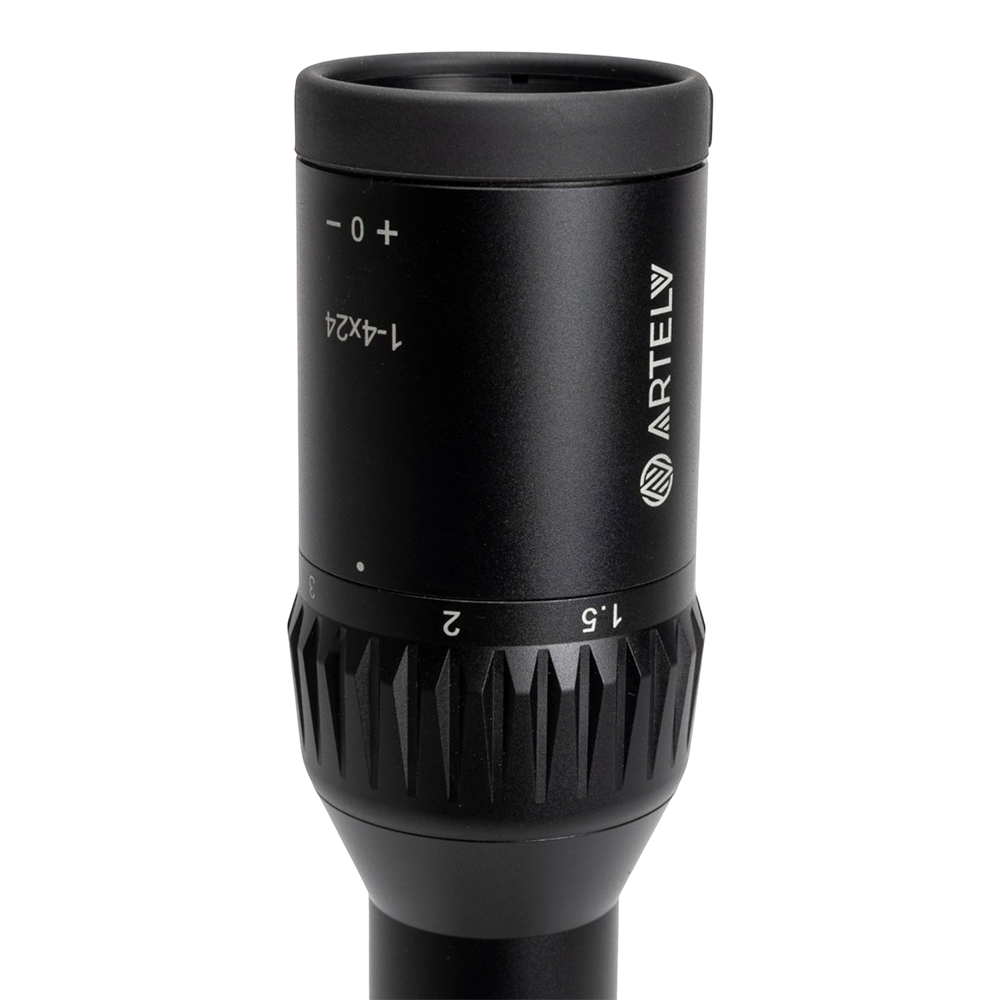 Прицел оптический ARTELV CRS 1-4x24 SFP, 30mm, с подсветкой. Фото №5