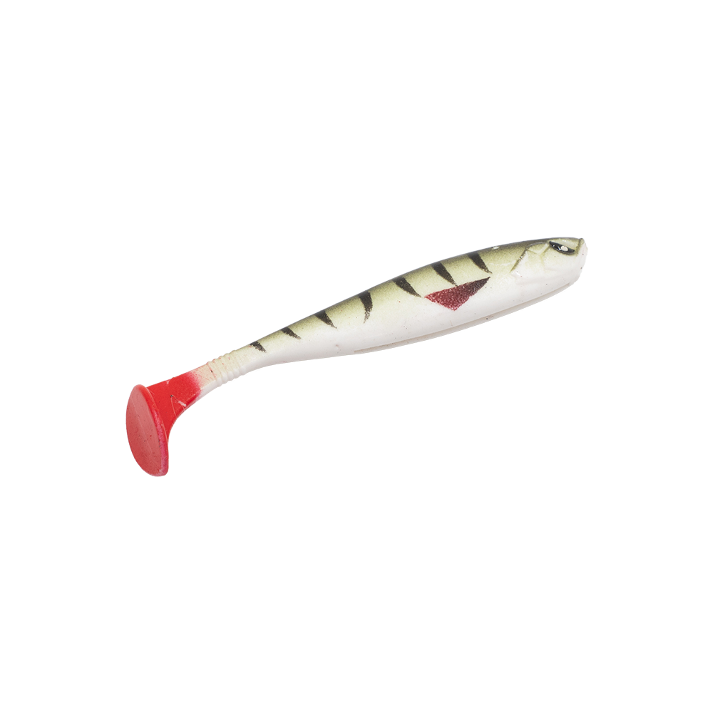 Виброхвост Lucky John 3D Series Basara Soft Swim 2,5" 63мм, (8шт. упак.) цвет PG10. Фото №4