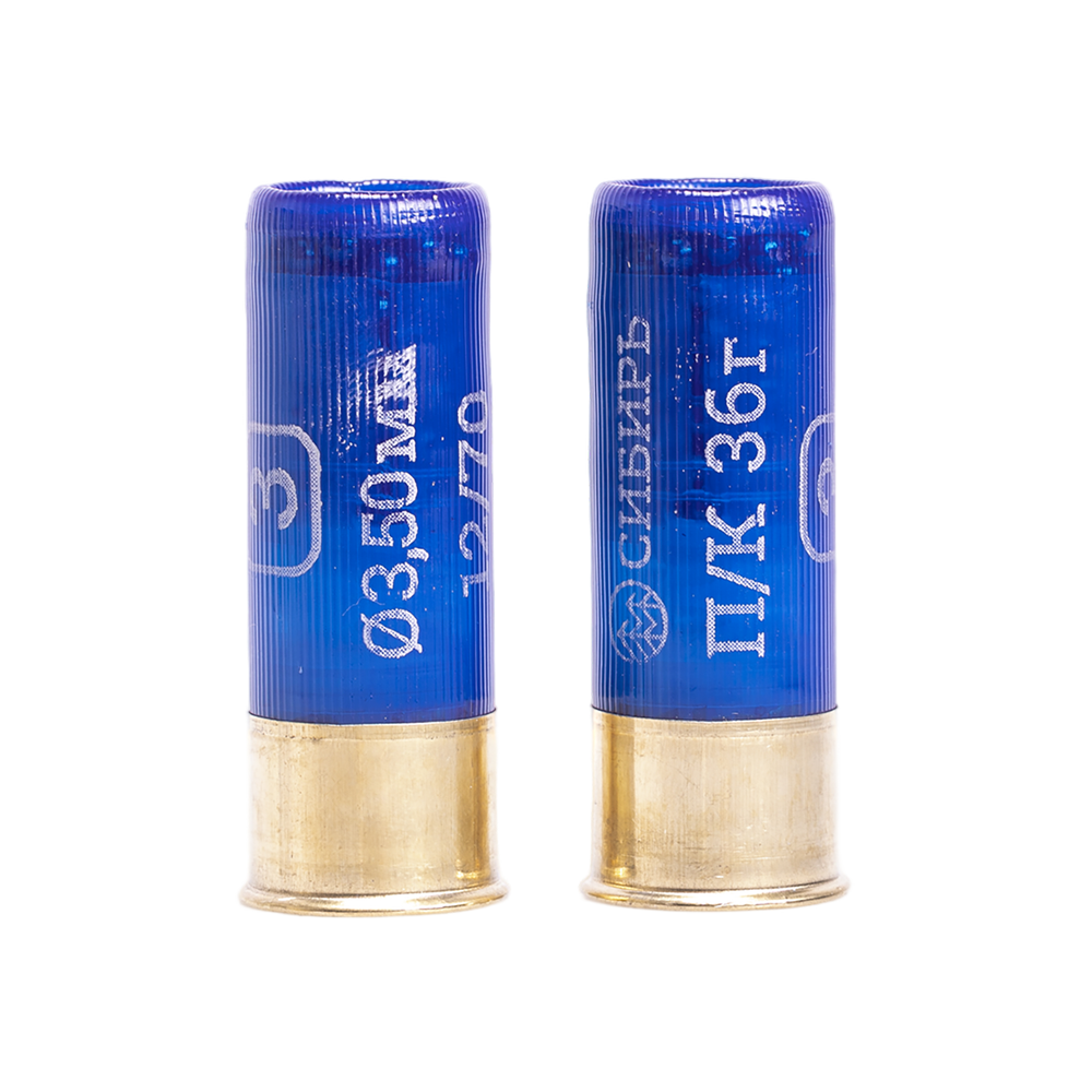 Патрон СИБИРЬ PREMIUM 12/70 охотничий дробовой 36г №3 ПОЛУМАГНУМ (пачка 25 шт) (в коробке 250шт). Фото №3