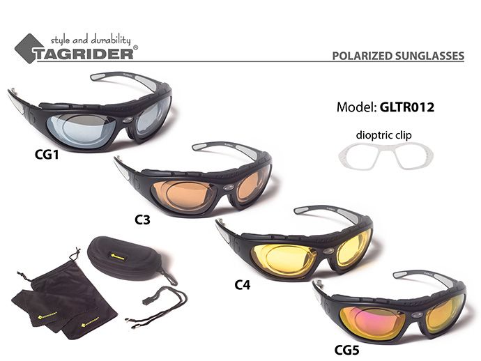 Очки поляризационные Tagrider в чехле GLTR 012 CG5 RB/M диоптрийная вставка уплотнитель EVA. Фото №2 Очки поляризационные Tagrider в чехле GLTR 012 CG5 RB/M диоптрийная вставка уплотнитель EVA. Фото №2