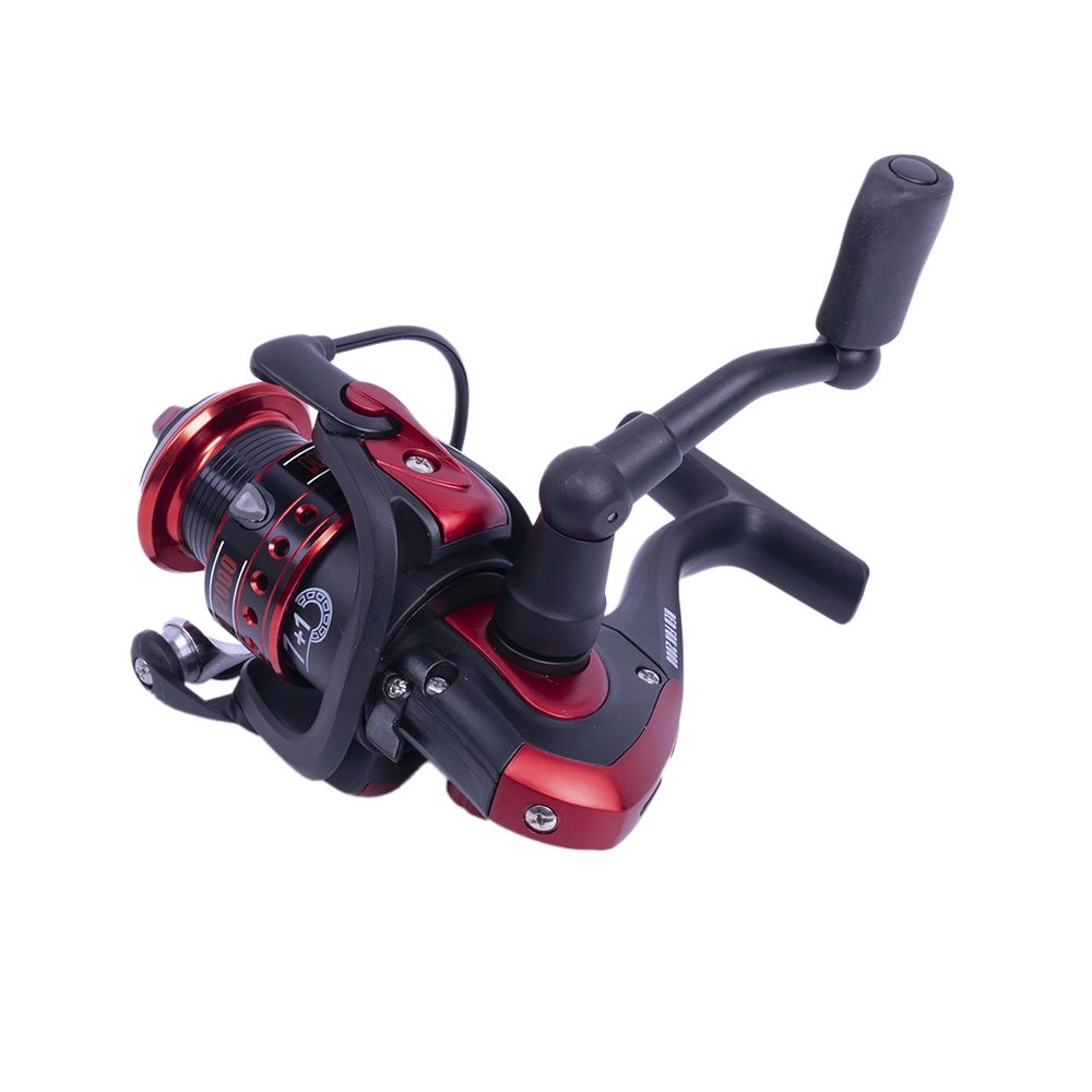 Катушка Inquisitor Red Fox 2000 (Красная 5.1:1,9+1 подшипников+шпуля). Фото №1