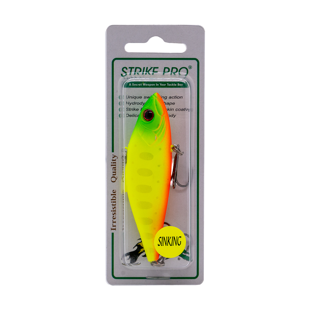 Воблер-раттлин Strike Pro Euro Vibe Floater 80, 80мм, 15гр, цвет (SP-027#A178S). Фото №1 Воблер-раттлин Strike Pro Euro Vibe Floater 80, 80мм, 15гр, цвет (SP-027#A178S). Фото №1