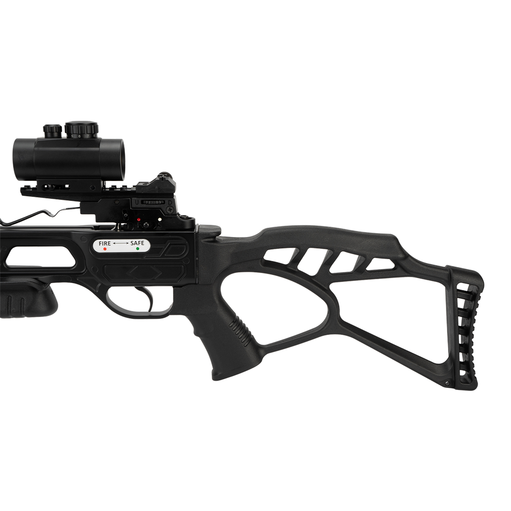 Арбалет рекурсивный Man Kung 185, черный, 4 стрелы, натяжитель, ремень, кивер. Фото №5 Арбалет рекурсивный Man Kung 185, черный, 4 стрелы, натяжитель, ремень, кивер. Фото №5