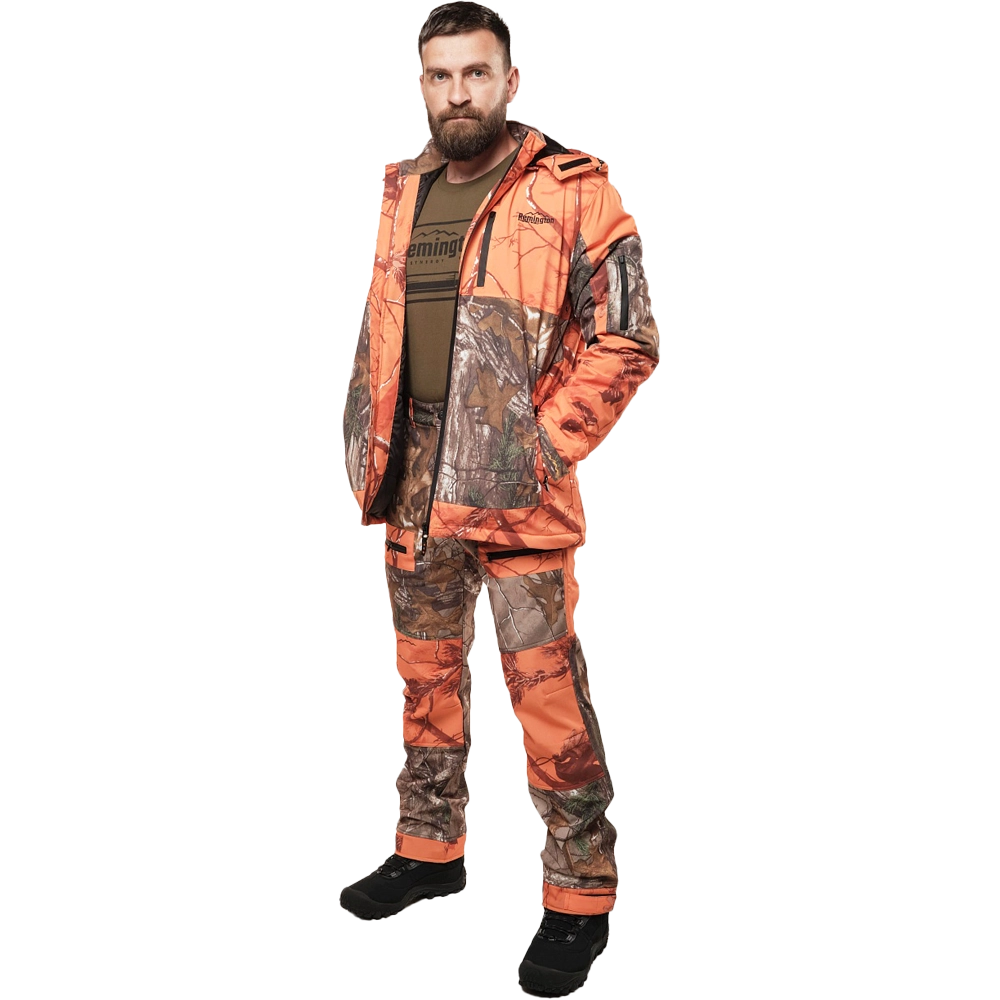 Куртка Remington Hunter Calibre Forest/Orange р. 2XL. Фото №4 Куртка Remington Hunter Calibre Forest/Orange р. 2XL. Фото №4