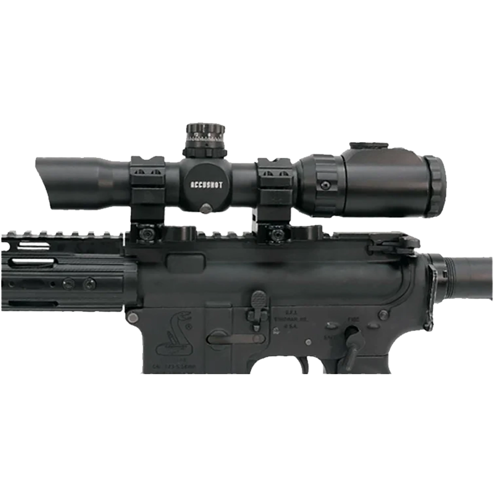 Оптический прицел LEAPERS Accushot T8 Tactical 1-8X28,Mil-dot 30мм подсветка. Фото №3