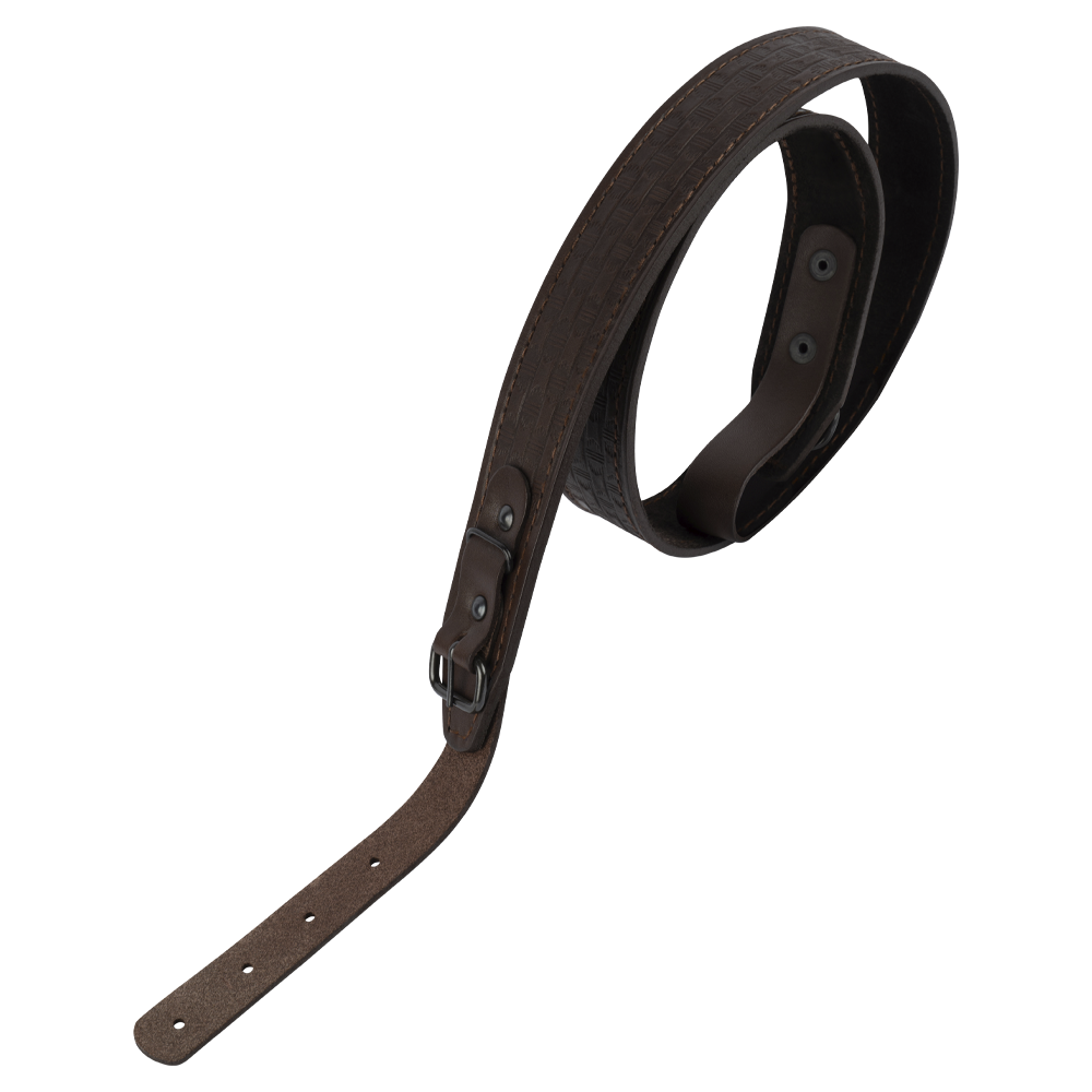 Ремень погонный Хольстер люкс / кожа / коричневый. Фото №2