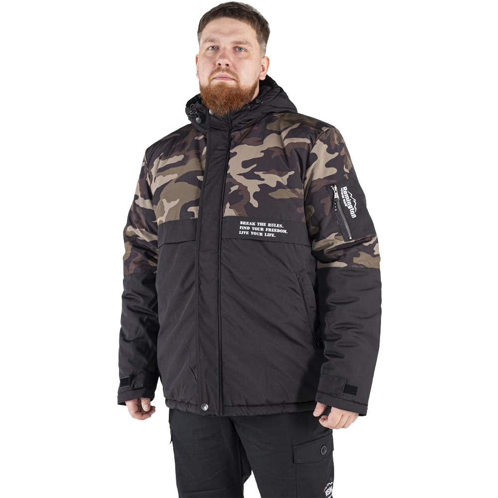 Куртка Remington Urban Sivera Black/Camo р. 3XL. Фото №1 Куртка Remington Urban Sivera Black/Camo р. 3XL. Фото №1