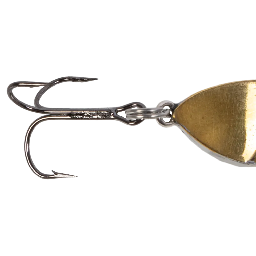 Блесна ЖОР Айгуль 50мм, 12гр, цвет (латунь/нейзильбер). Фото №3