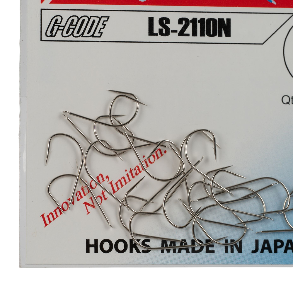 Крючок Gamakatsu Hook LS-2110 Nickel №10. Фото №2